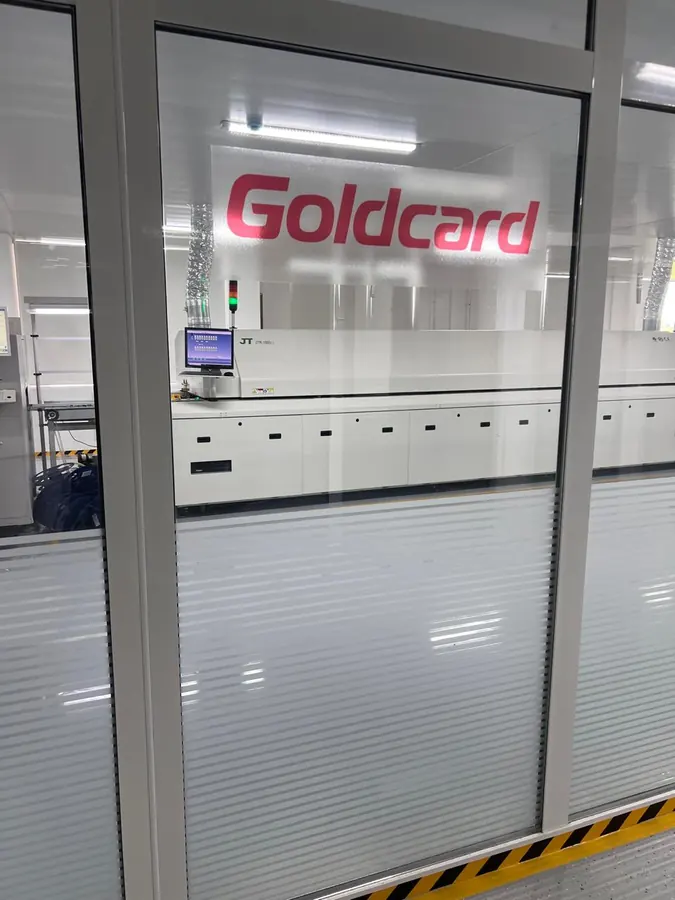 Производственная линия Goldcard с технологическим оборудованием